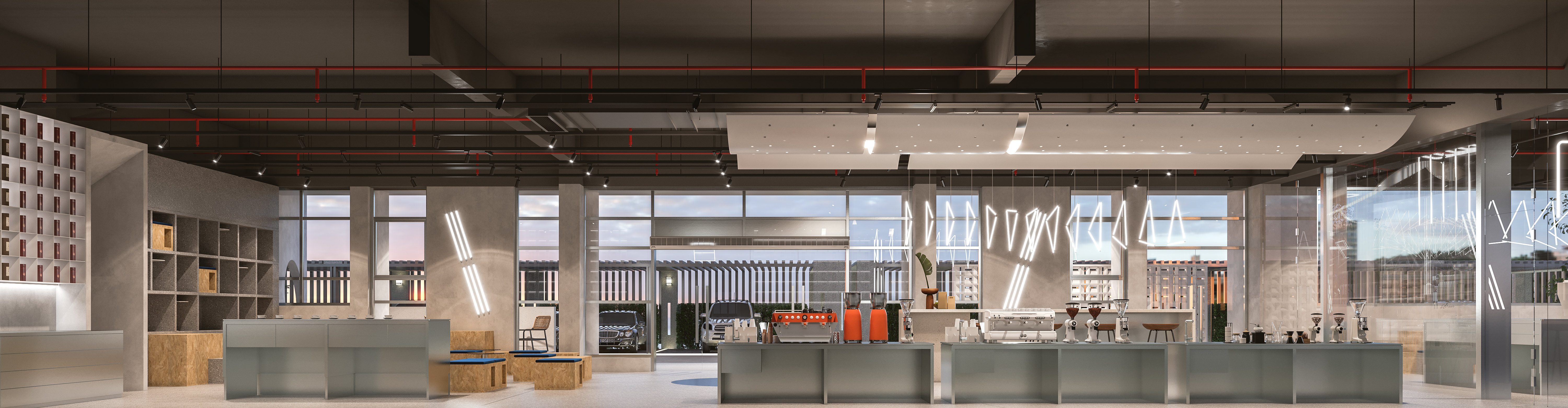 THE SIXTH ROASTERY 咖啡共享烘焙六厂丨中国上海丨迪艾设计 DA PANDA-17