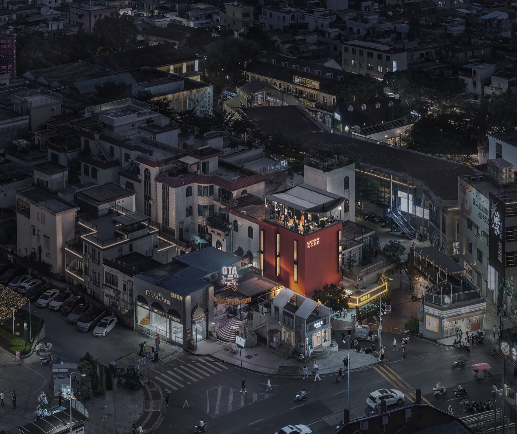 顺德容桂渔人码头社区营造·文化锚地丨中国广东丨加减智库建筑设计事务所-140