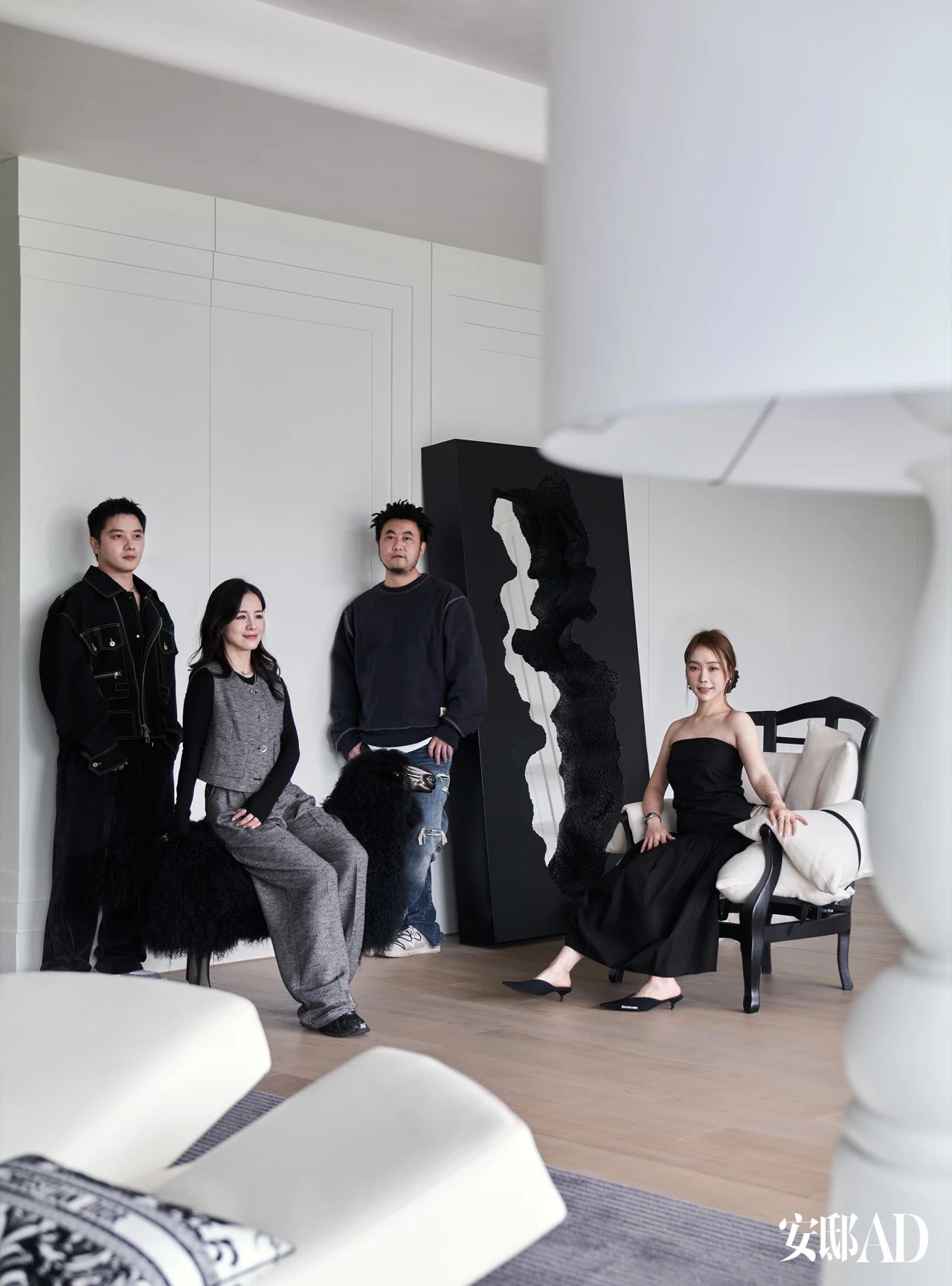 “黑白分明”的美家丨中国重庆丨肆面设计-10