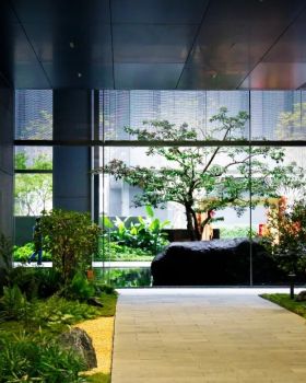 南山中集太子湾大成广场园林景观工程丨中国深圳