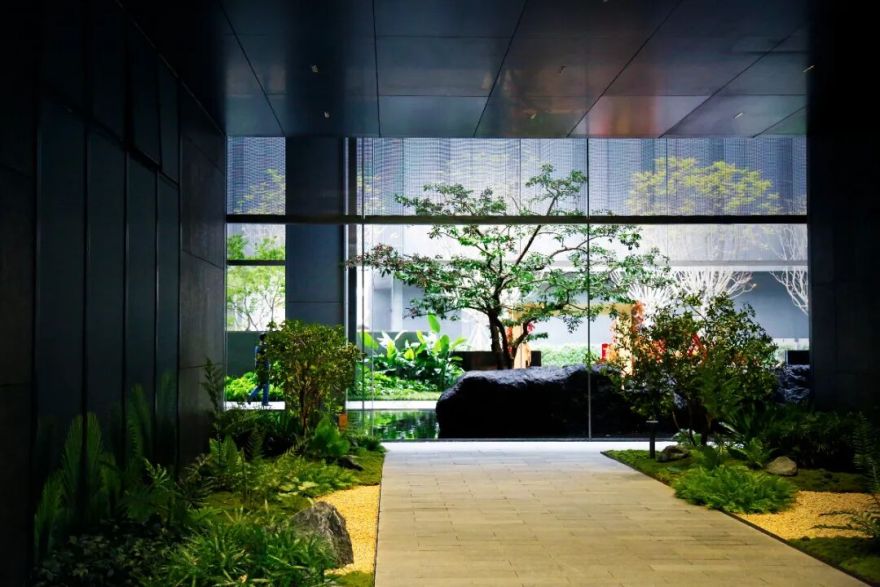 南山中集太子湾大成广场园林景观工程丨中国深圳-25