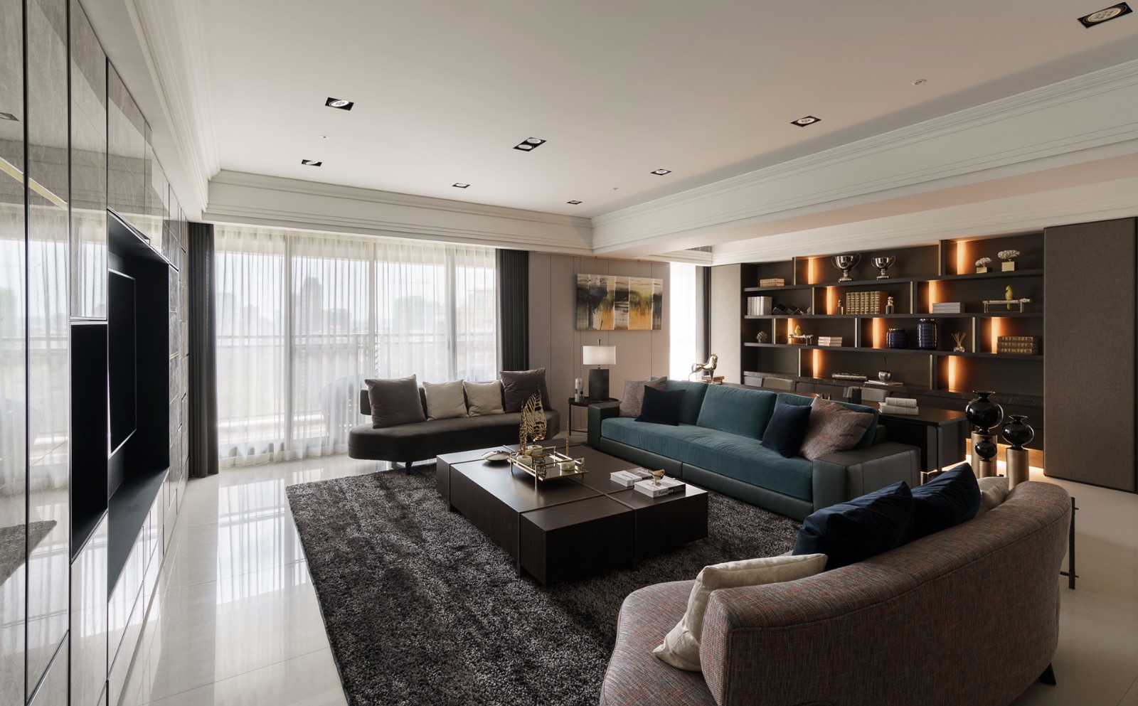 美术帝国D2样板间  磐力设计-1