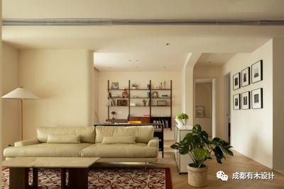 极简中古风家居设计丨云行空间-21