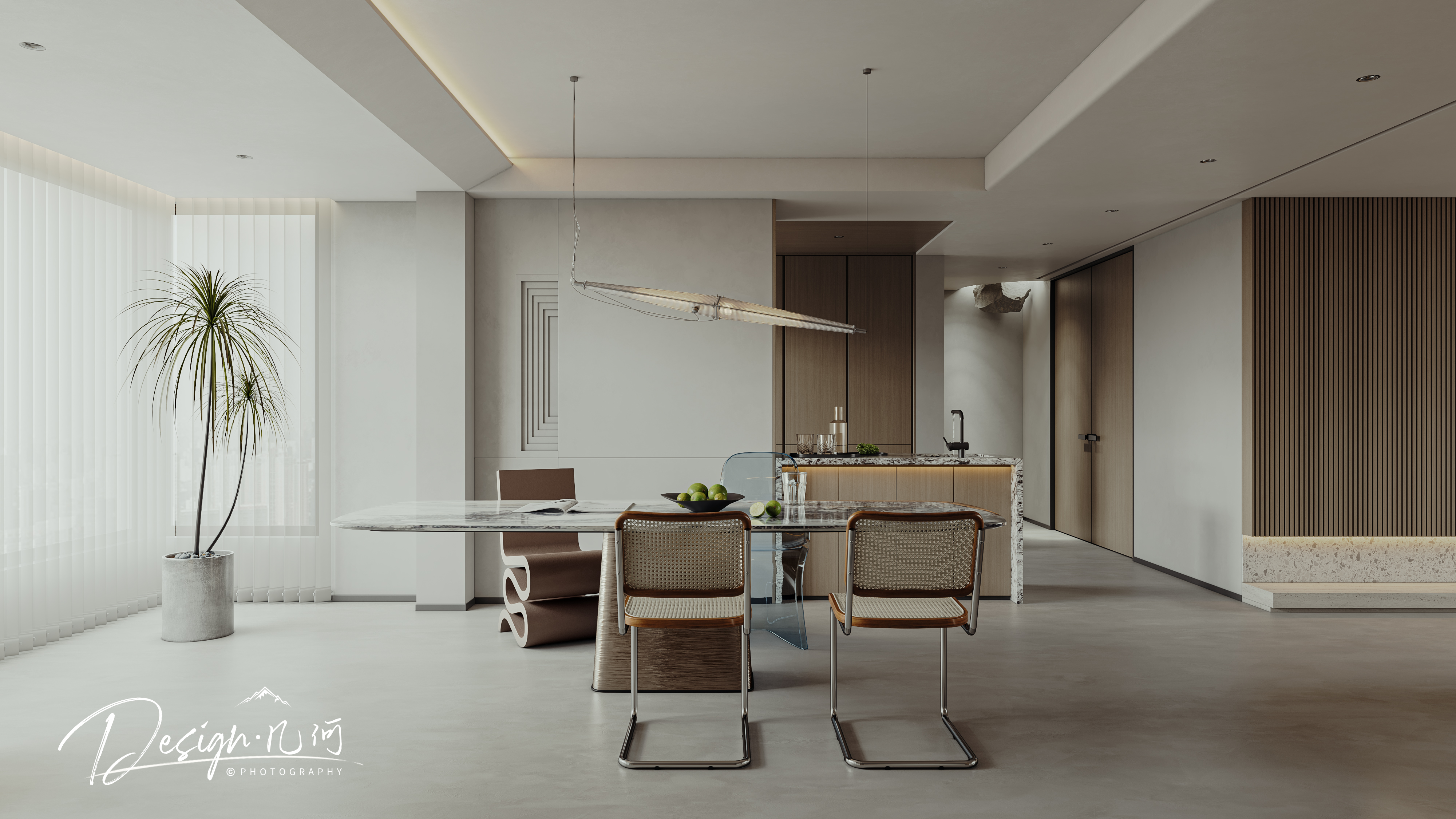 几何空间视觉表现 | 华润瑞府现代风-4