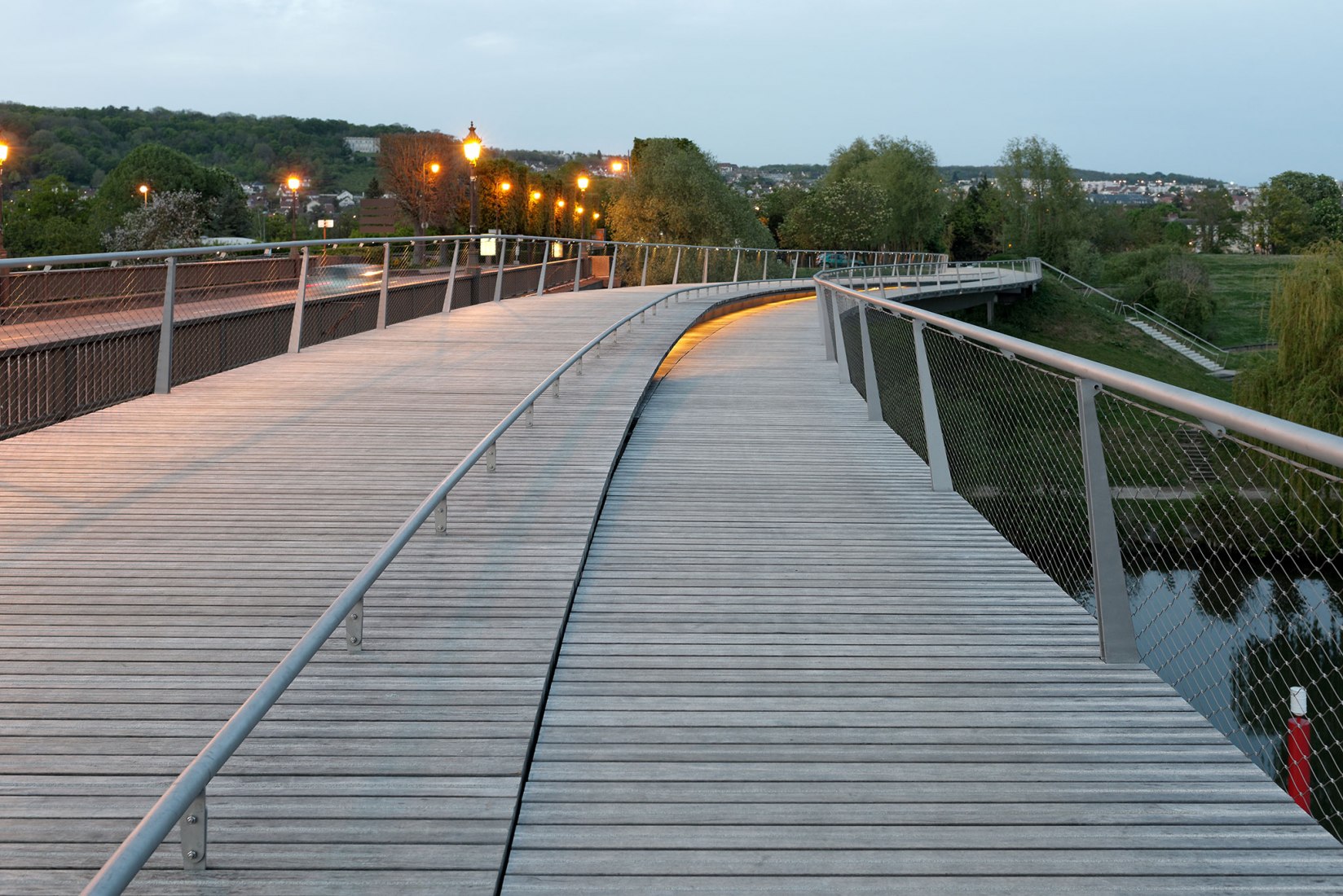 Dietmar Feichtinger塞纳河人行天桥丨法国丨Dietmar Feichtinger Architectes-34