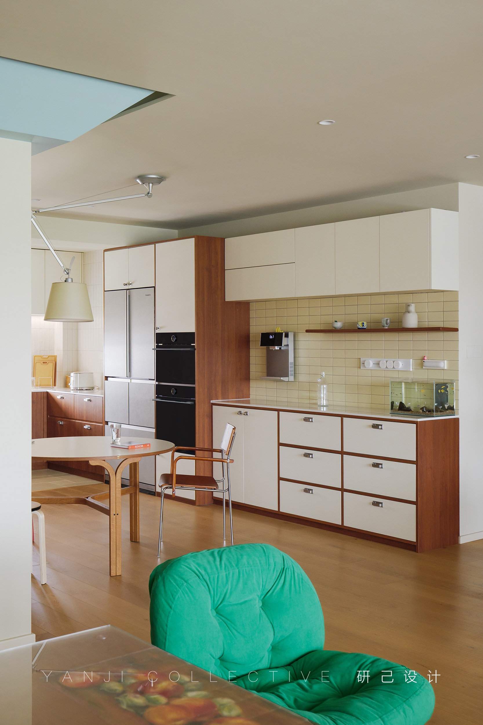 150㎡柚木色的中古家丨中国芜湖丨研己设计-17