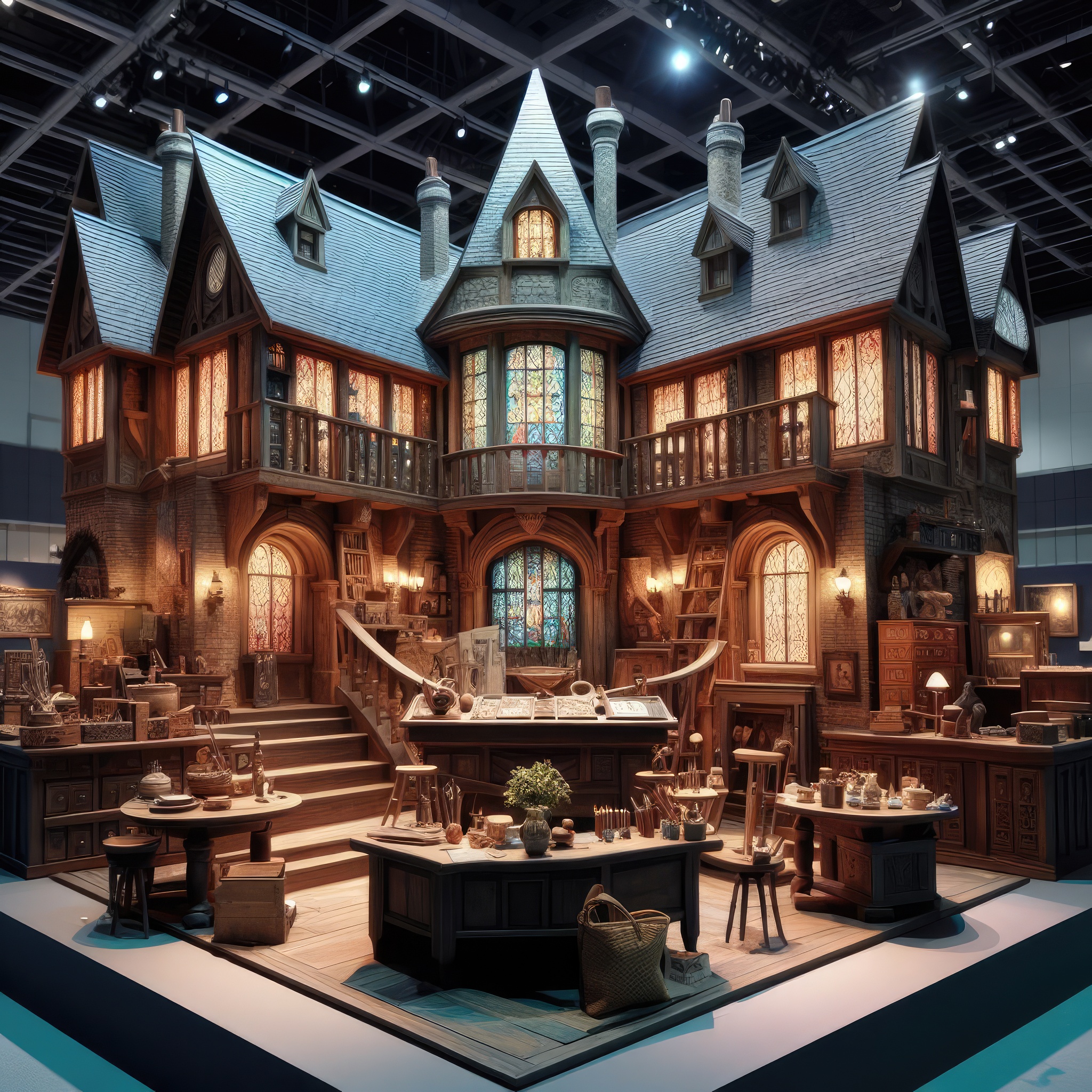 Harry Potter exhibition booth/interior store by Ai-15