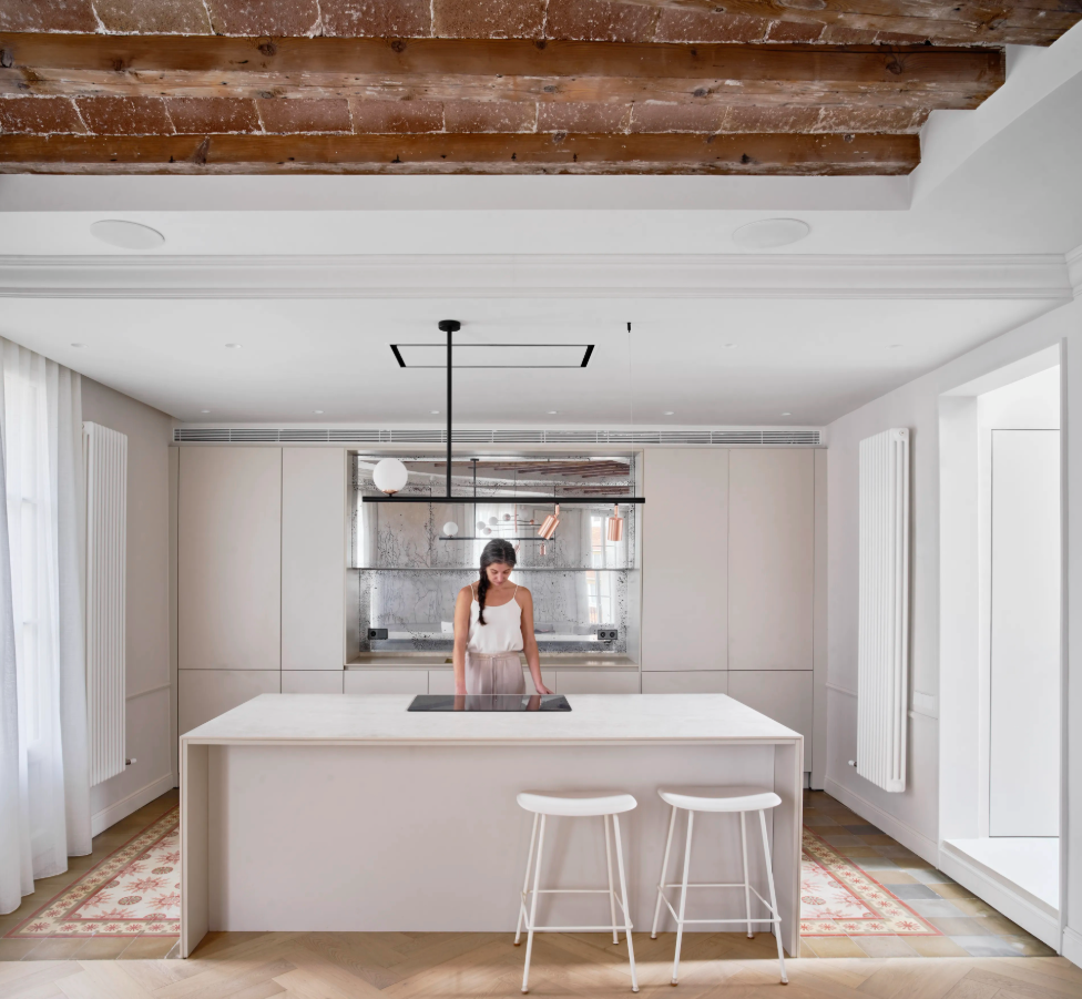 Éventail公寓设计丨西班牙巴塞罗那丨Cometa Architects-3