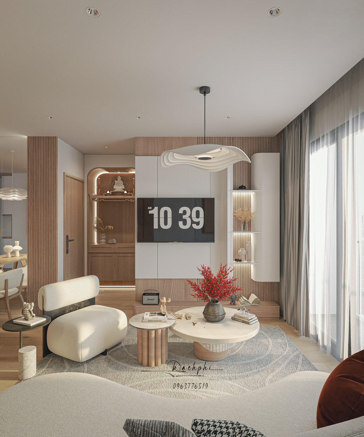 Sketchup公寓室内模型丨Phi Bach-17