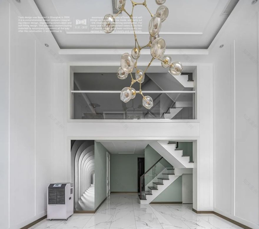 300m²现代轻奢别墅,全套房设计++ 地下挑空++ 尖顶阁楼!-142