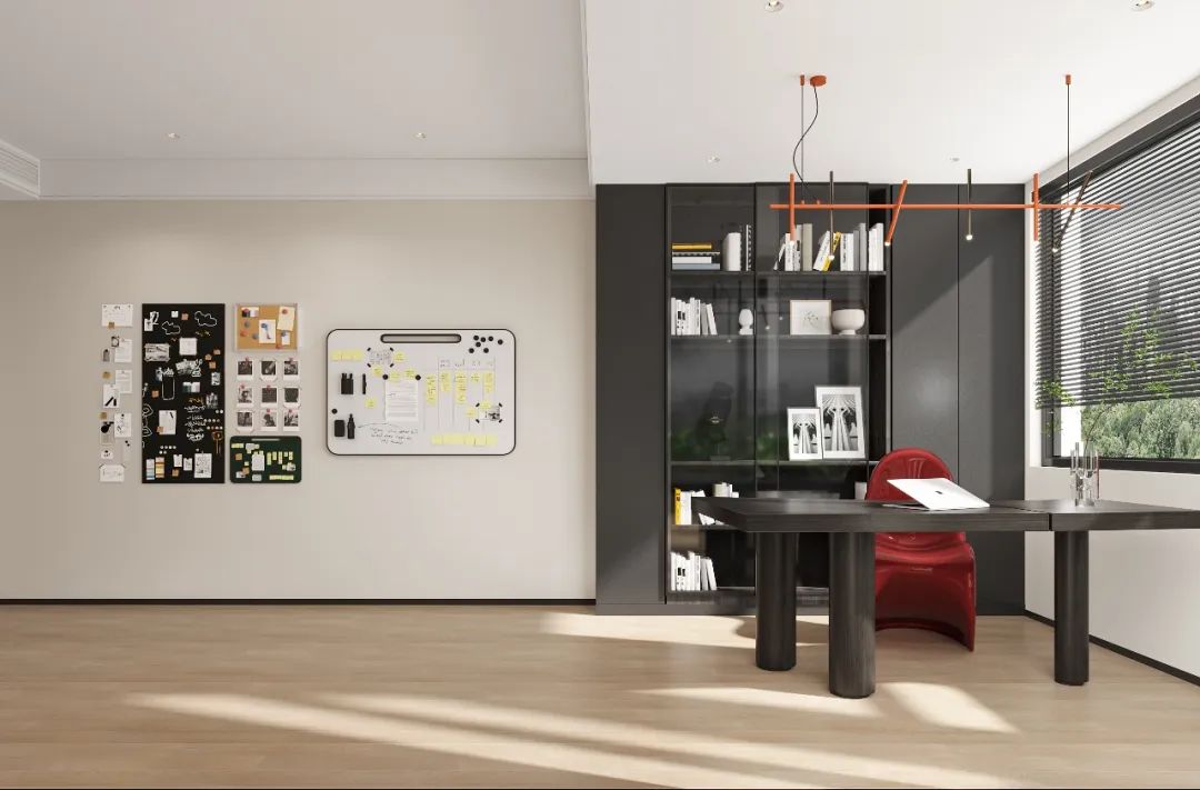 沁润之居 · 现代诗意的住宅设计丨柒颜设计-38