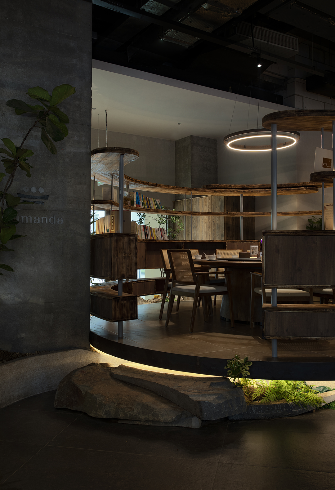 厦门Gumanda咕曼嗒·蔬食料理丨中国厦门丨泉州结禾设计机构-19