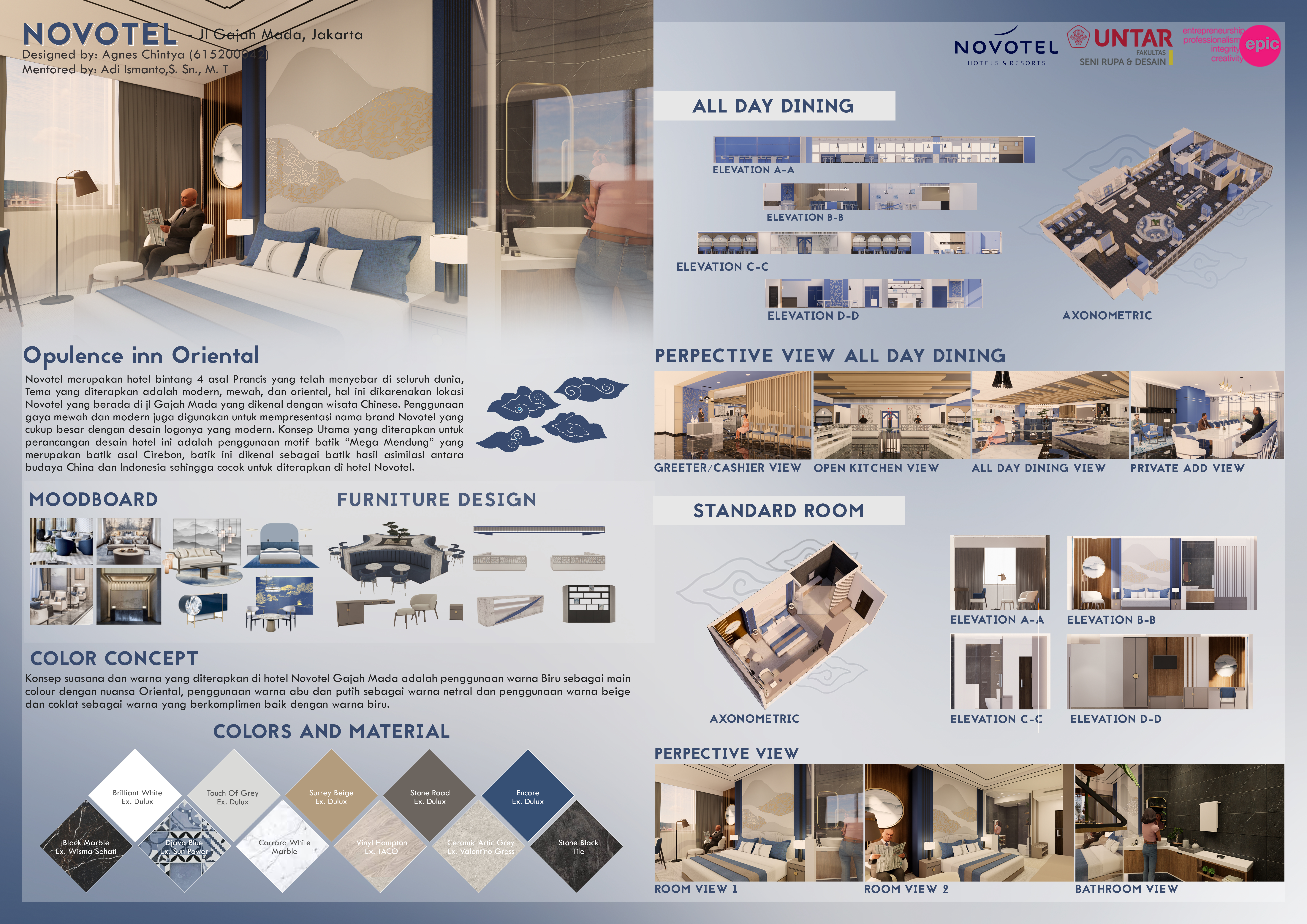 Novotel 酒店全日餐厅设计丨印度尼西亚雅加达-18