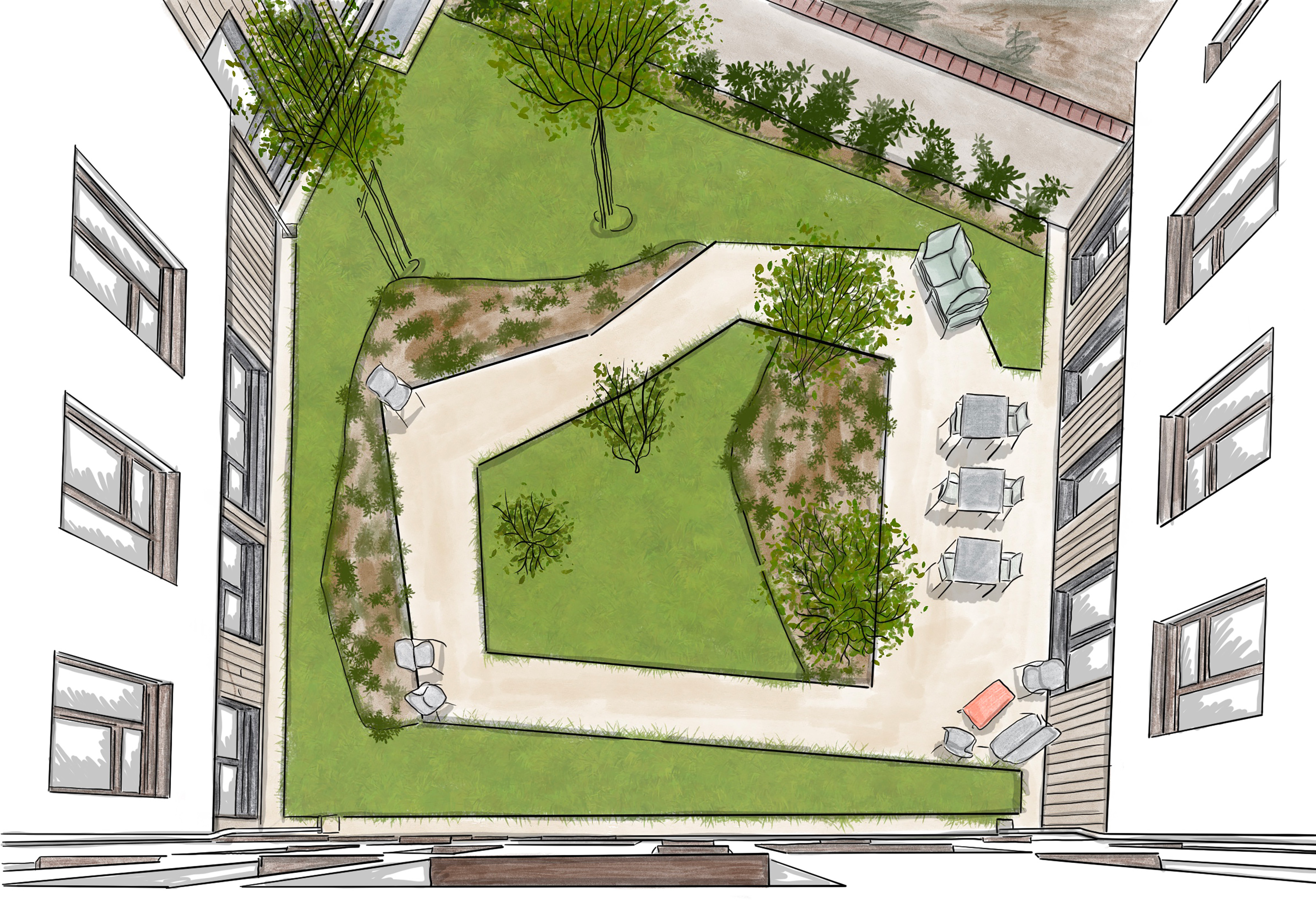 巴黎塞纳河畔养老住宅丨法国巴黎丨Palissad-22