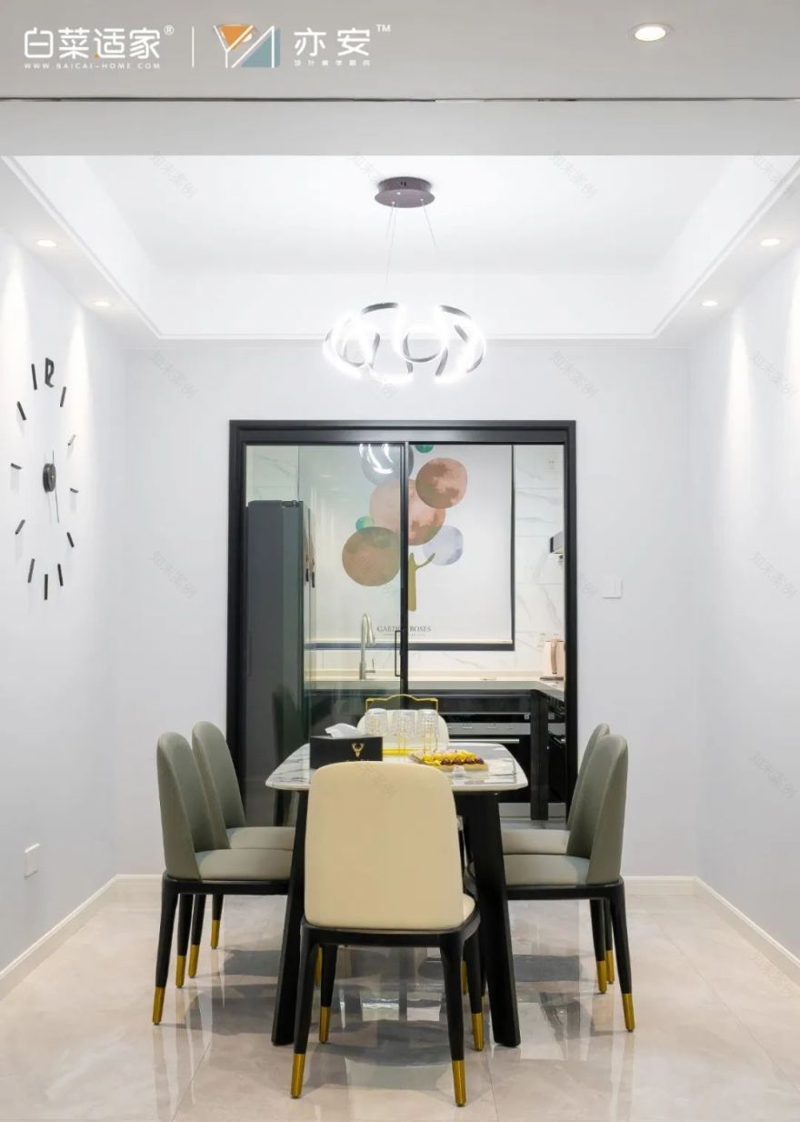 金牛作 | 香溪庄 96.8 平三房两卫精装案例-42