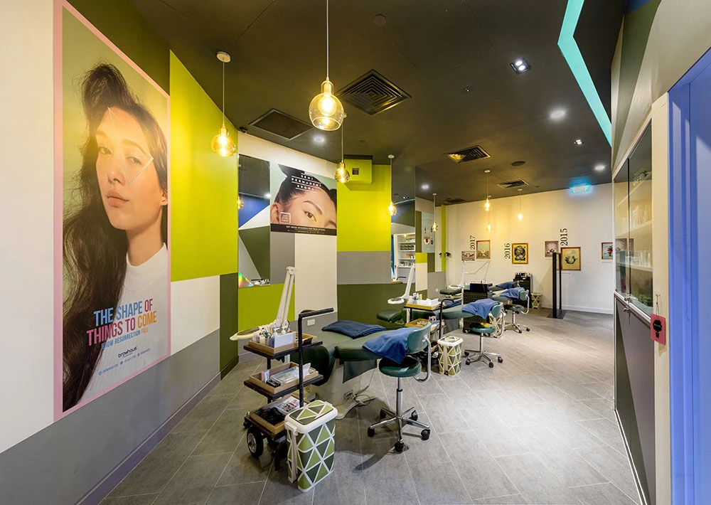 新加坡 Ion 购物中心的“珠宝盒”美容沙龙-25