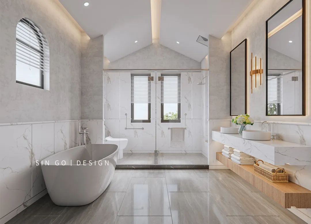 阳光下的现代中式别墅 · 500㎡长泰西郊设计案例解析丨中国上海丨温治国-38