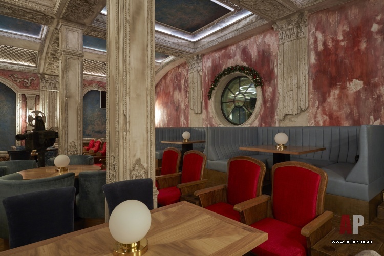 “Синематограф”餐厅及卡拉OK吧丨Корчинова Катя,Евдошенко Людмила-29