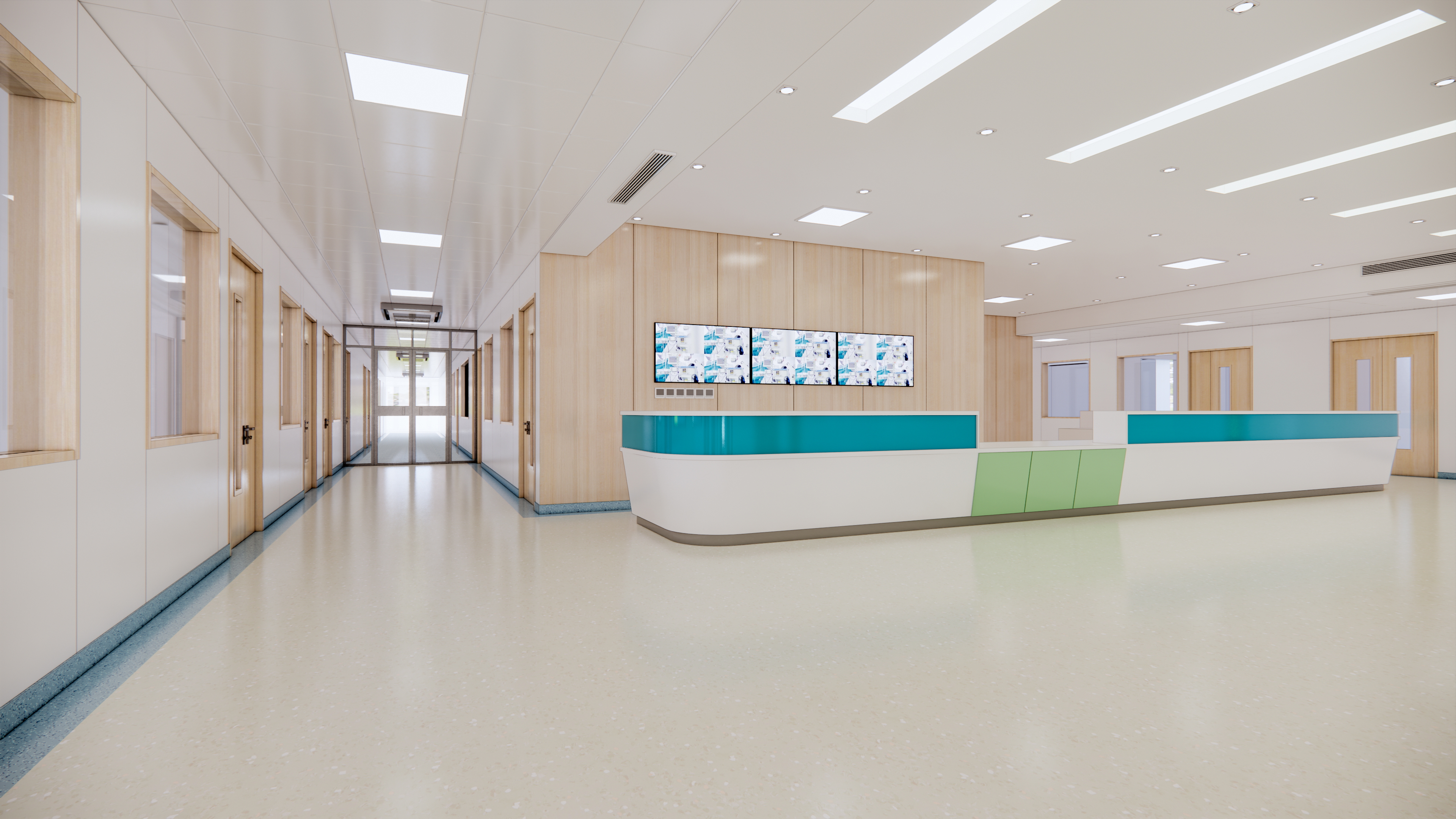 现代化医院改造装饰设计丨老张设计-10