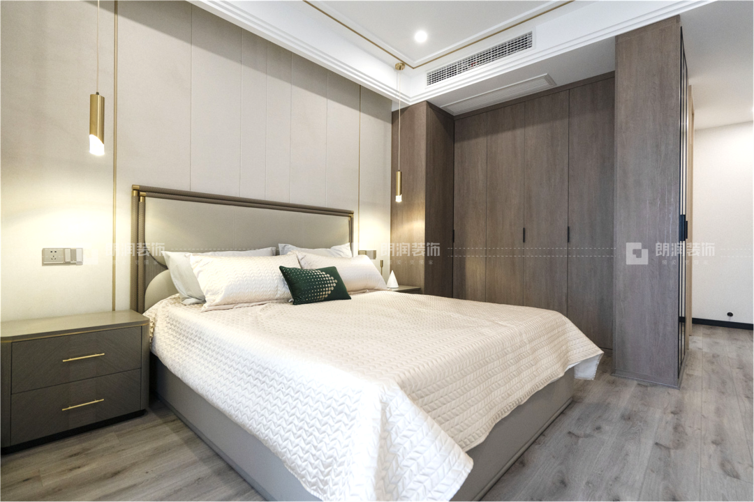 七一广场142㎡轻奢三居设计丨中国成都丨朗润装饰-45