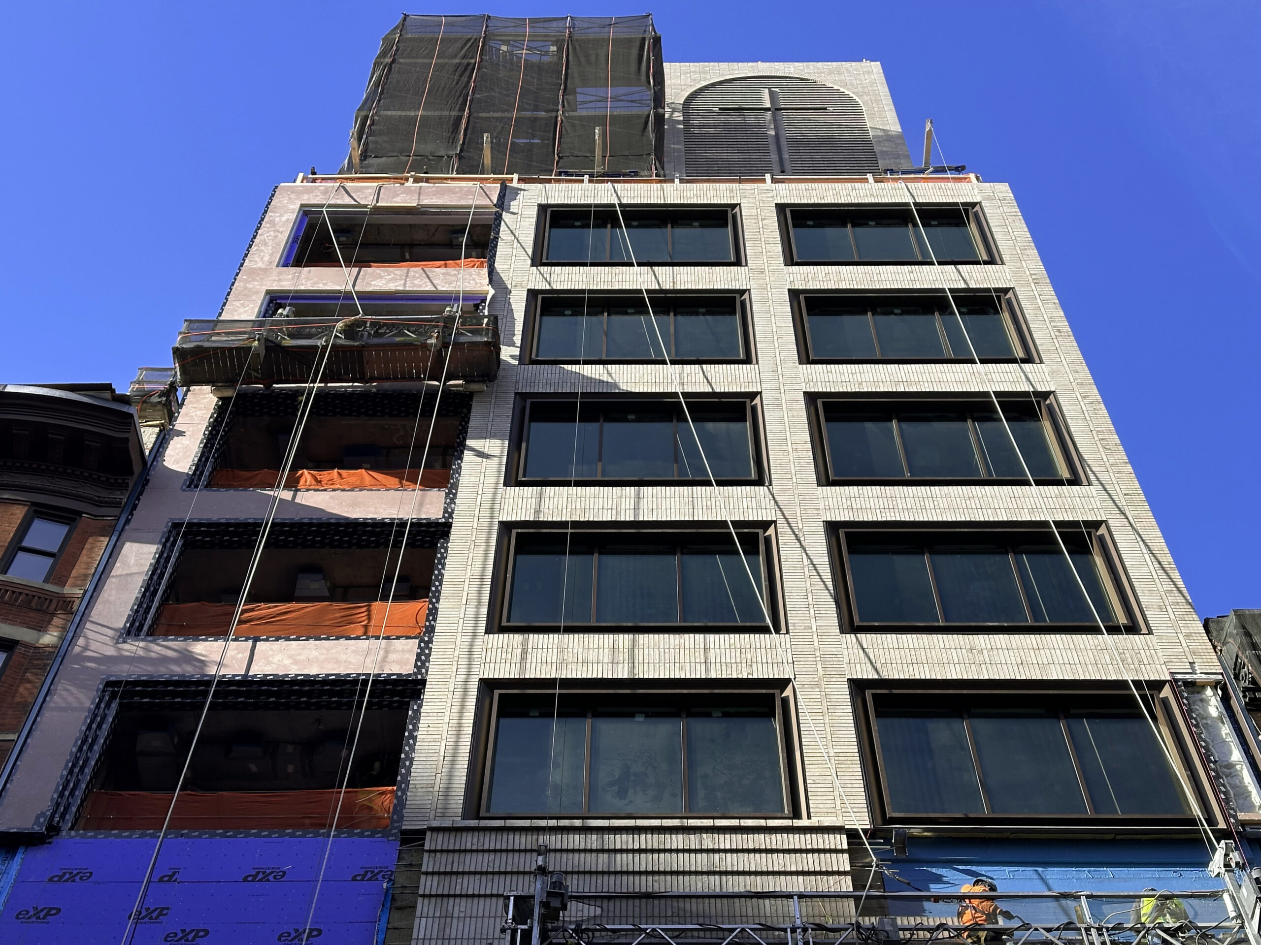 Façade Work Continues On Redeemer East Side At 150 East 91st Street on Manhattan's Upper East Side - New York YIMBY-9