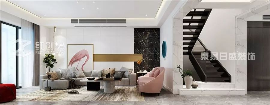 家居色彩搭配的万能公式丨东易日盛-107
