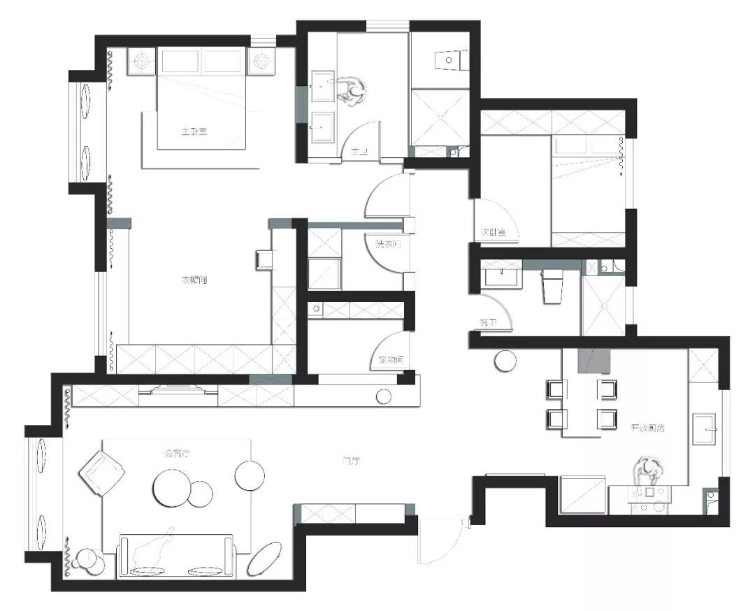 极简生活,三室变两室的美好挑战-18
