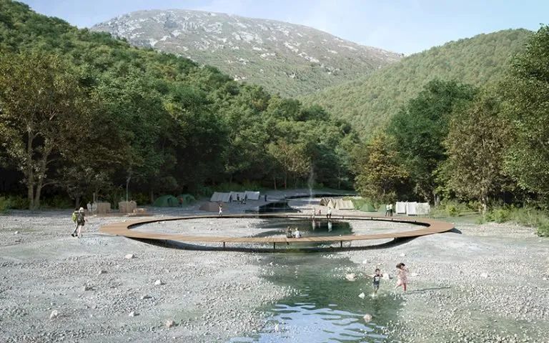 梦幻 Hygge Circles 露营地 | 第三大自然设计日本可持续旅游新地标-15