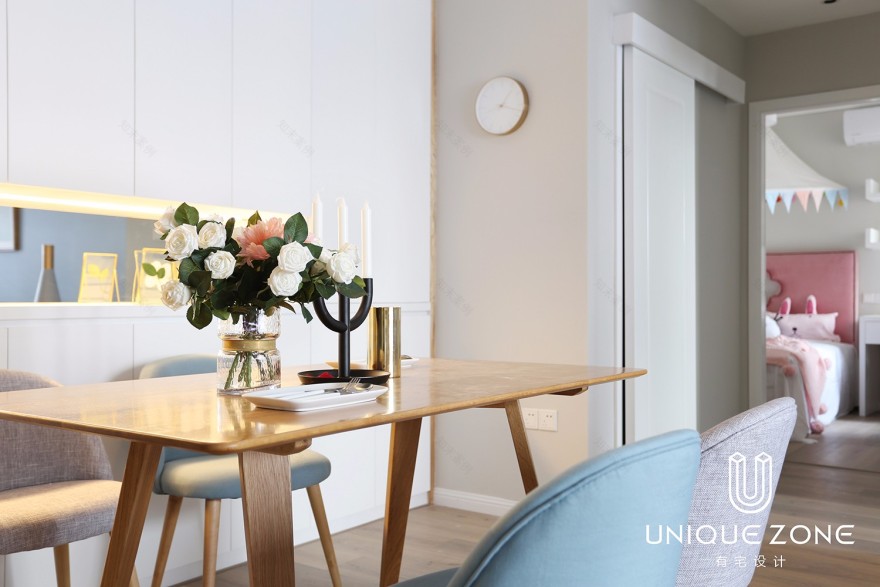 《晚风》舒适宅设计 | 格局优化,色彩搭配,储物空间-16