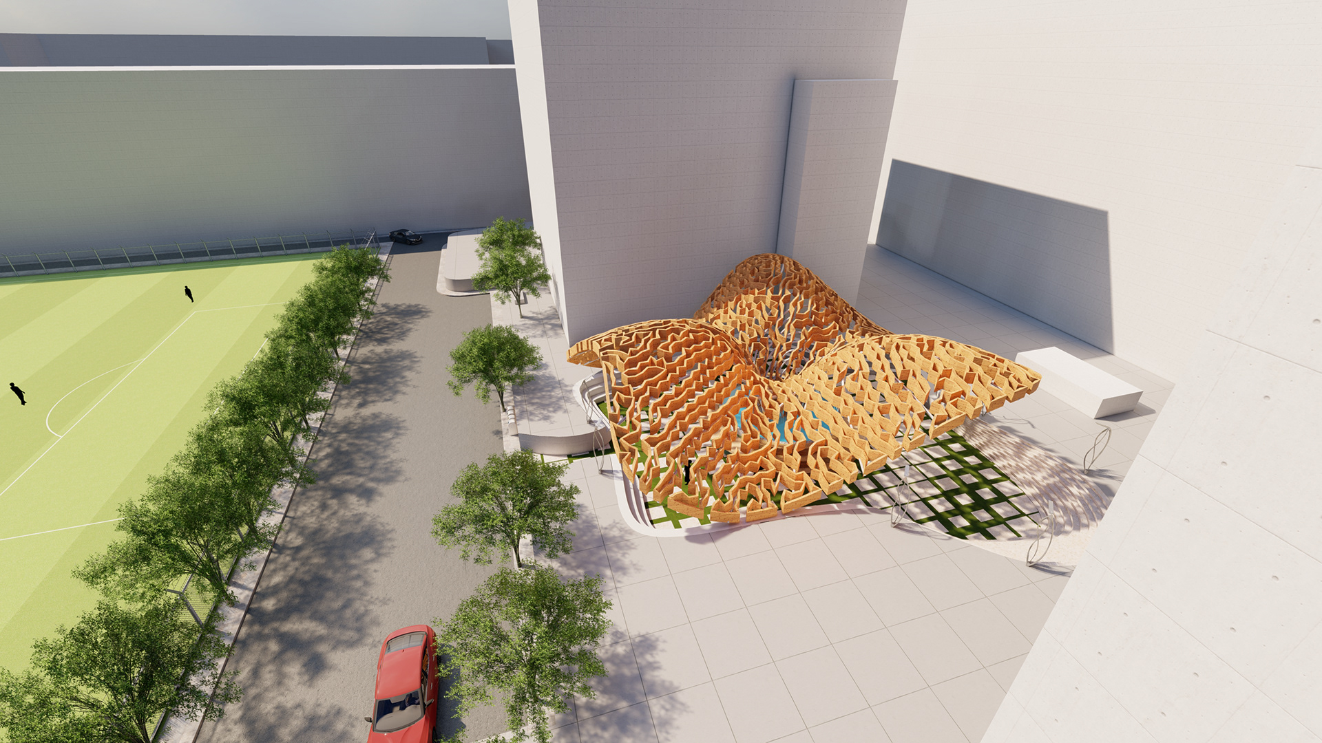 SPONGY PAVILION(追求幸福)丨阿联酋艾因-40