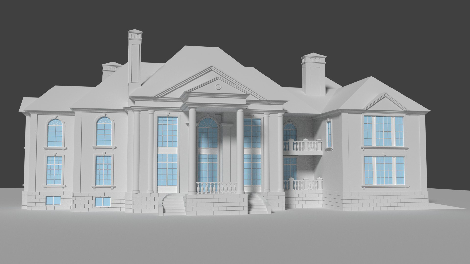 Экстерьеры коттеджей-21