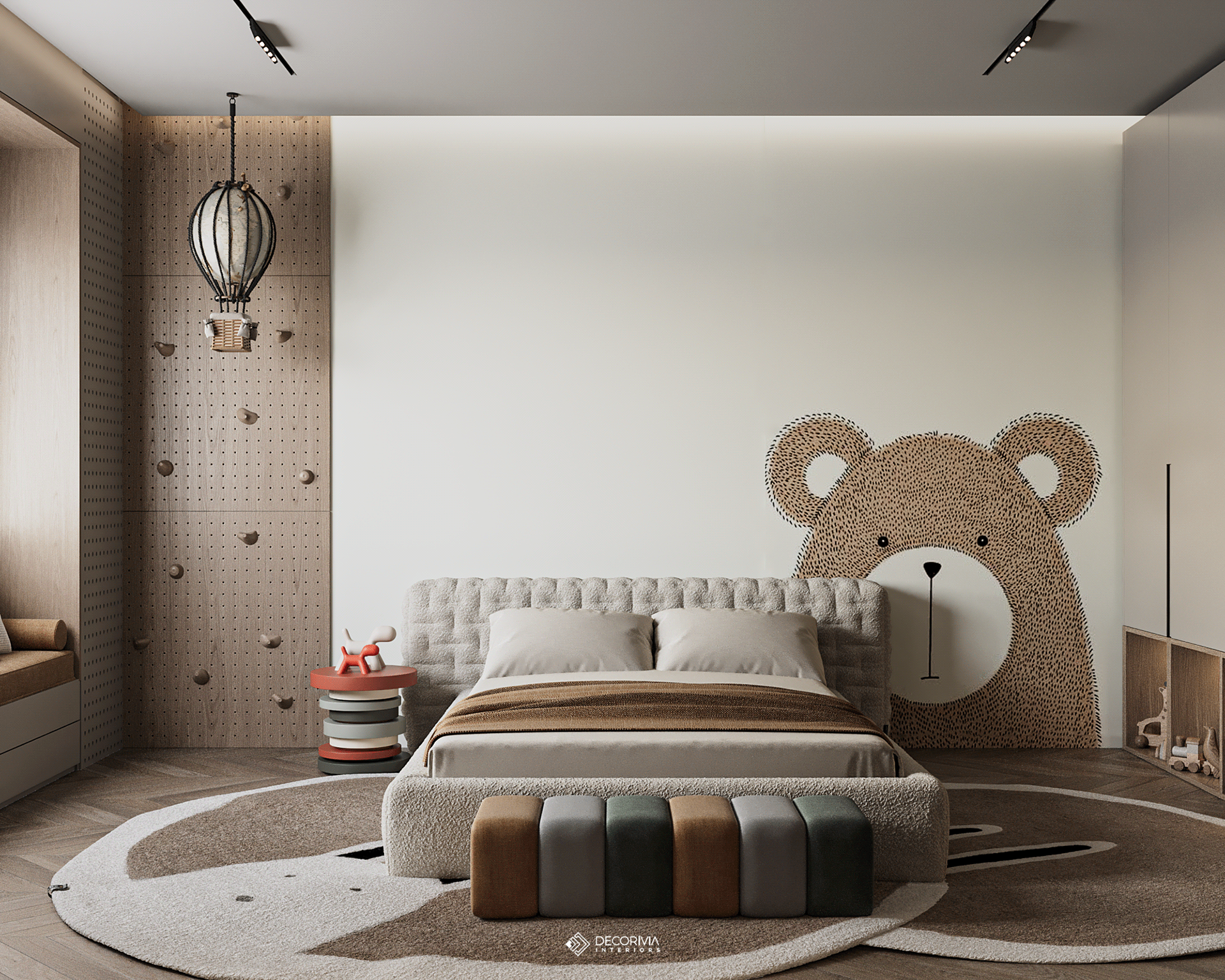 儿童房丨EgyptCairo丨Decorivia Designs-0