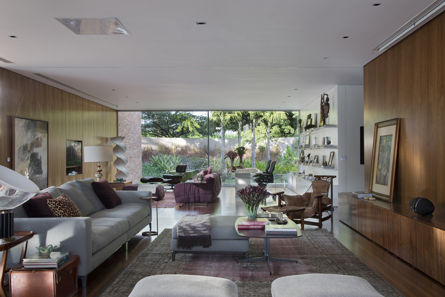 巴西 Bourgainvile 2 House · 家庭共享的现代空间-45