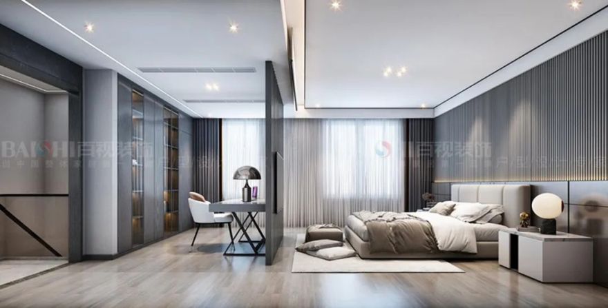 百视装饰·汀海壹品现代轻奢设计案例解析-249