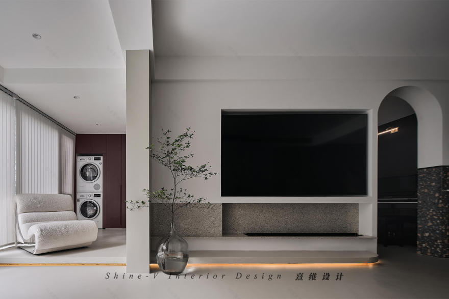 熹维设计 · 解放空间,看常规户型如何演绎轻复古的优雅与浪漫-10