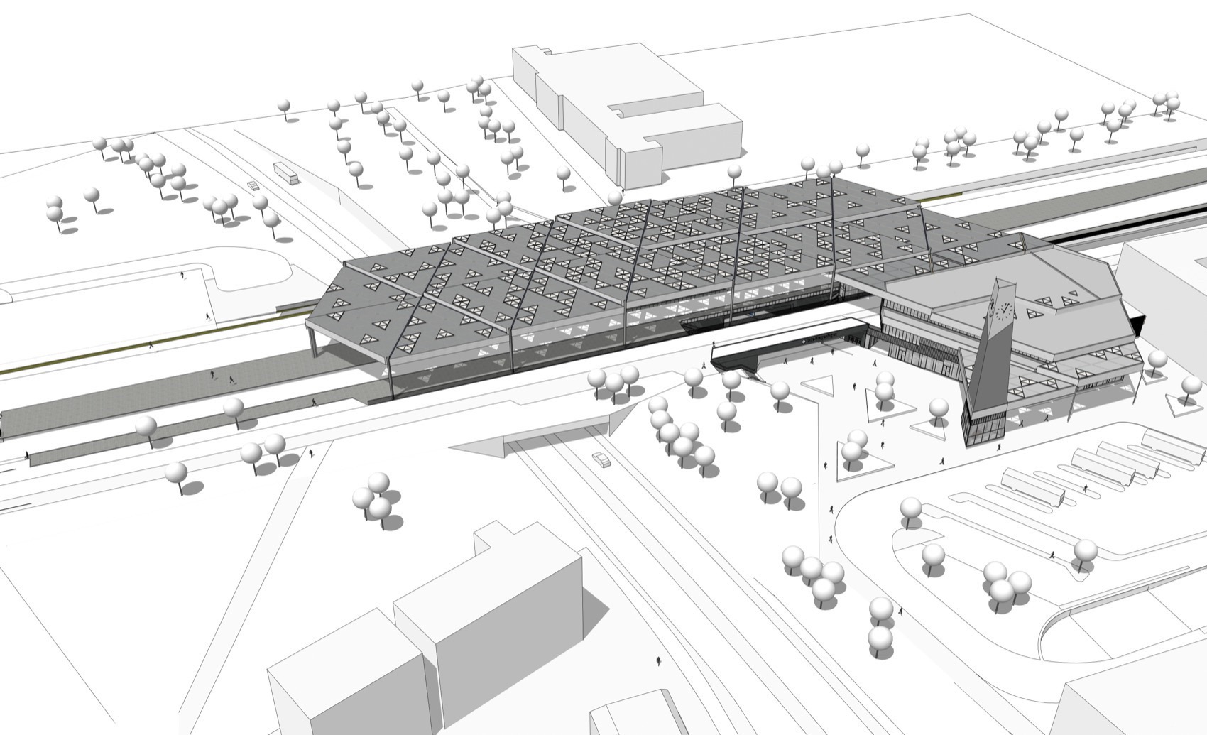 EdeWageningen 火车站丨荷兰丨Mecanoo+Royal HaskoningDHV-95