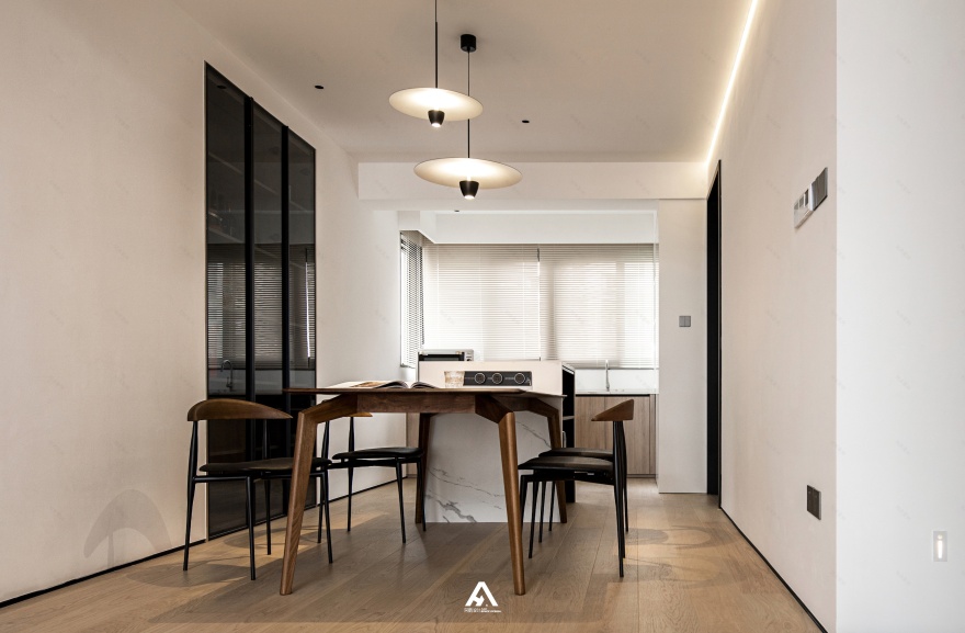 南昌阿鹤设计 · 135m²极简原木风居所丨中国南昌-28