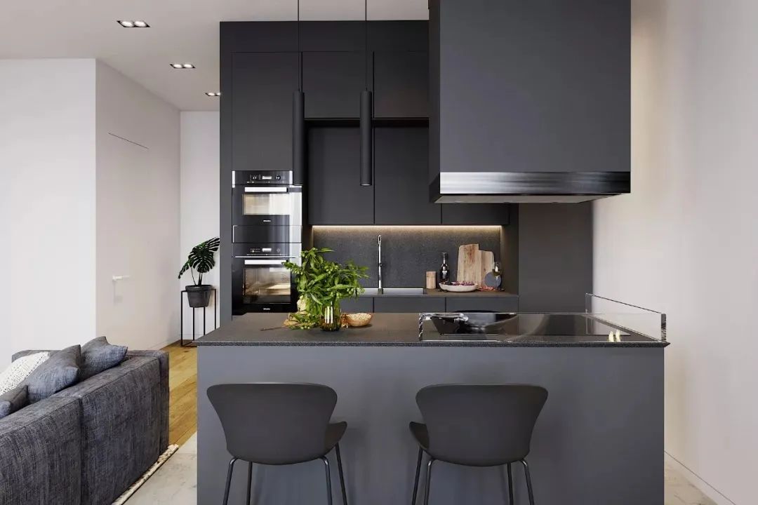 厨房颜值翻倍！橱柜颜色选择攻略-44