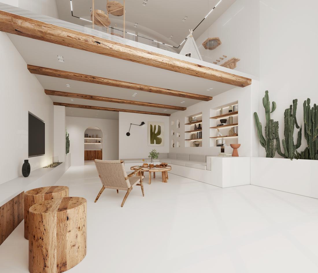 侘寂度假风 · 年轻情侣的 300㎡温馨家园-0