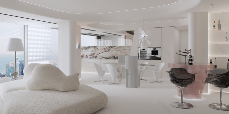 晨暮粉彩 · 西派城奢雅室内设计丨奇点上宅-19