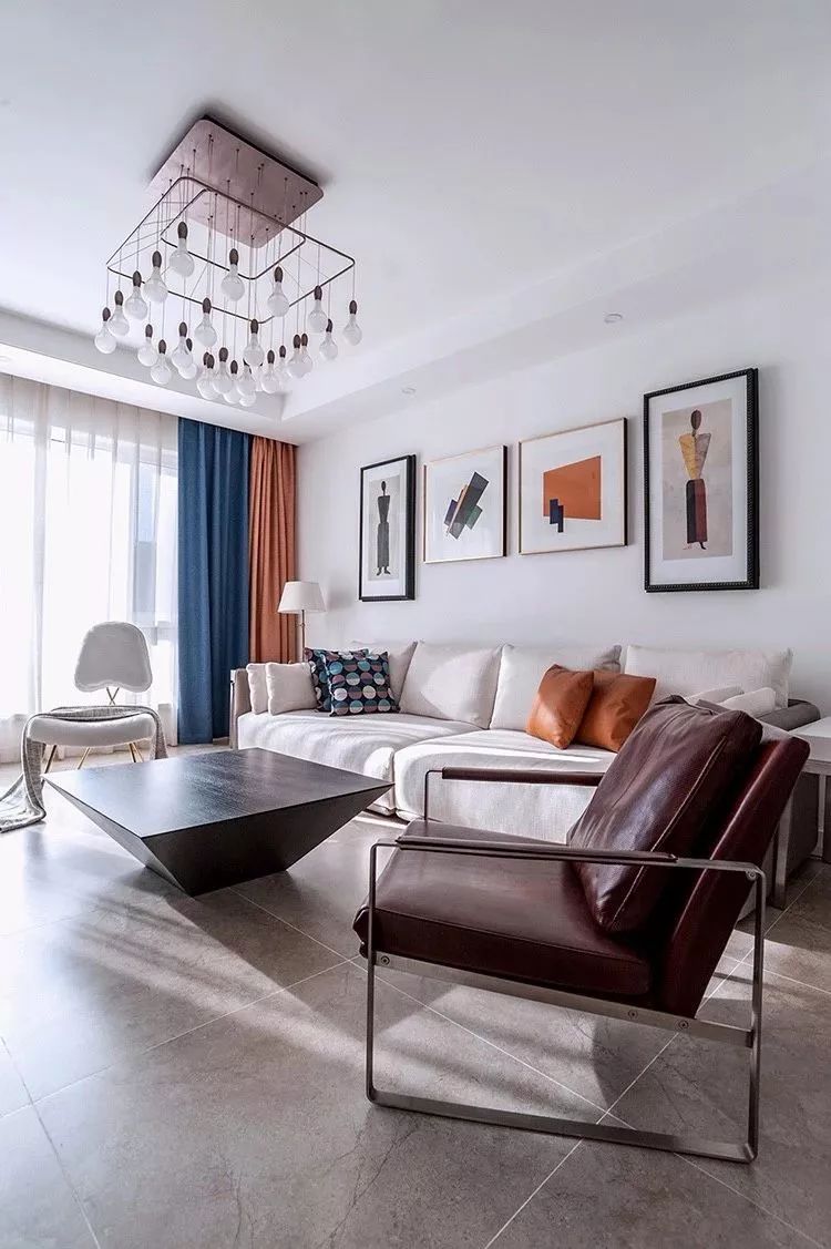 190㎡现代简约大宅,暖灰色地砖打造舒适空间-10