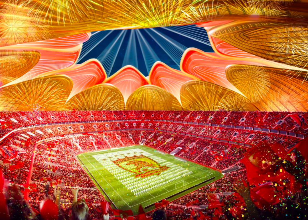 恒大 10 万人足球场“大莲花”设计,凸显中国风-43