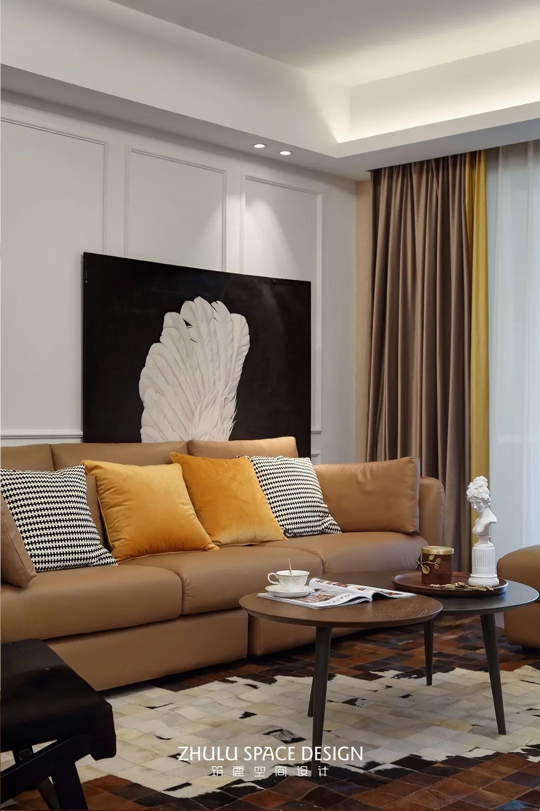 现代轻奢，万科城市之光 135㎡的浪漫雅致生活-18