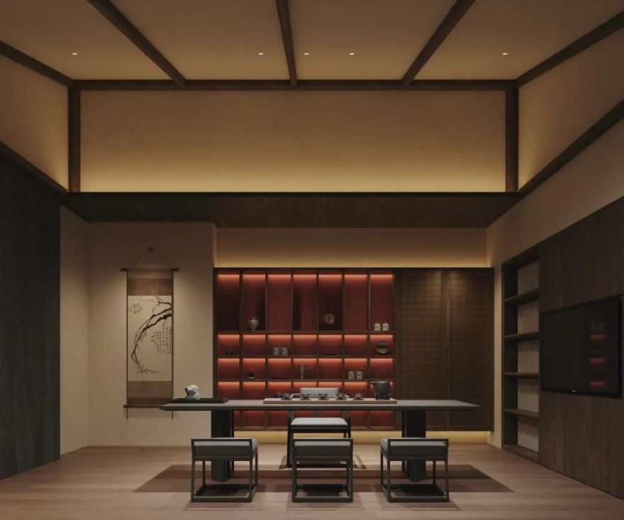 邂逅木间雅韵|原木高定展厅-62