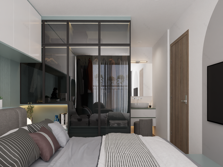 PD 的公寓 维纳家园大型公园丨越南胡志明市丨Huy Le-13