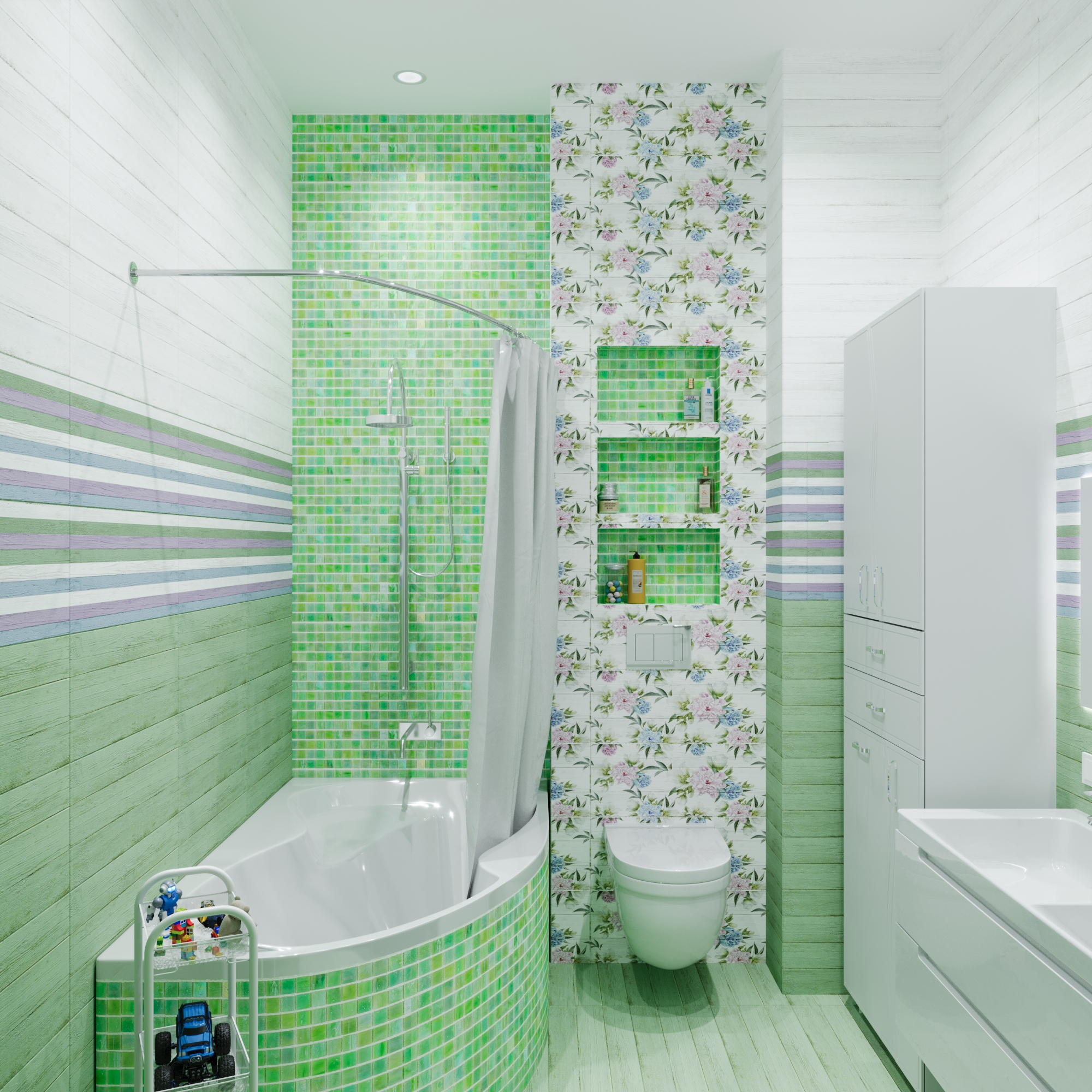 儿童浴室可视化设计丨Легаев Д.Е.-4