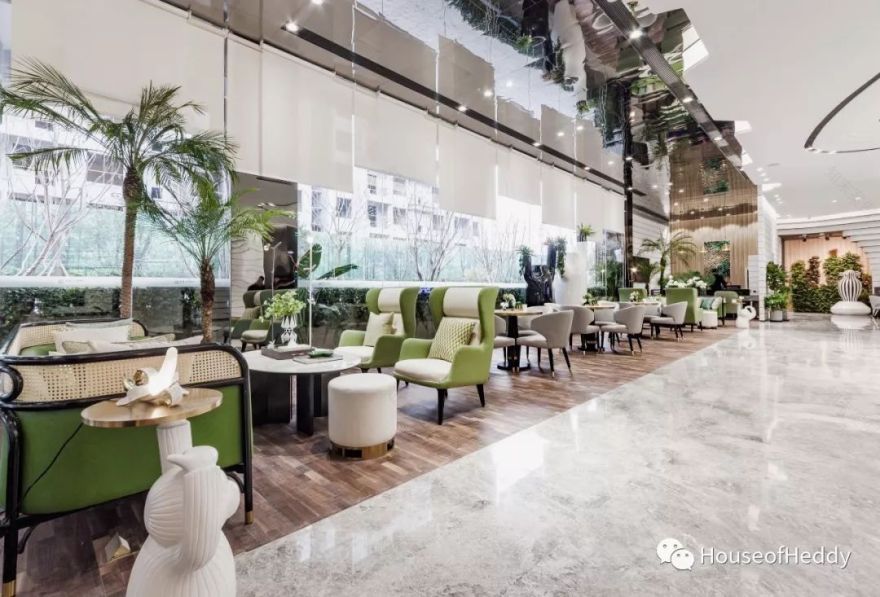 首发 | 龙湖 · 九里晴川 · 揽境 | 绿意未来感的销售中心-40