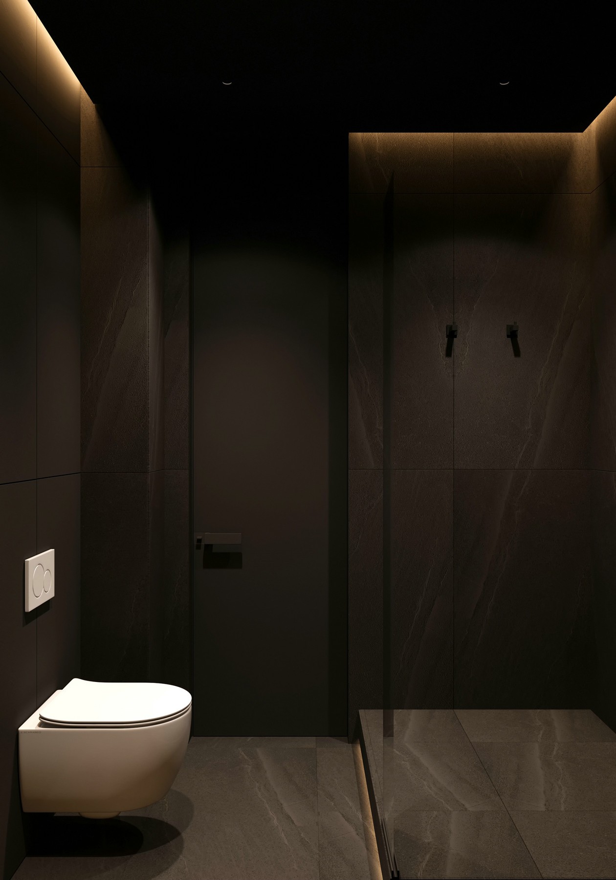 黑色系公寓设计 既大气又沉稳-12