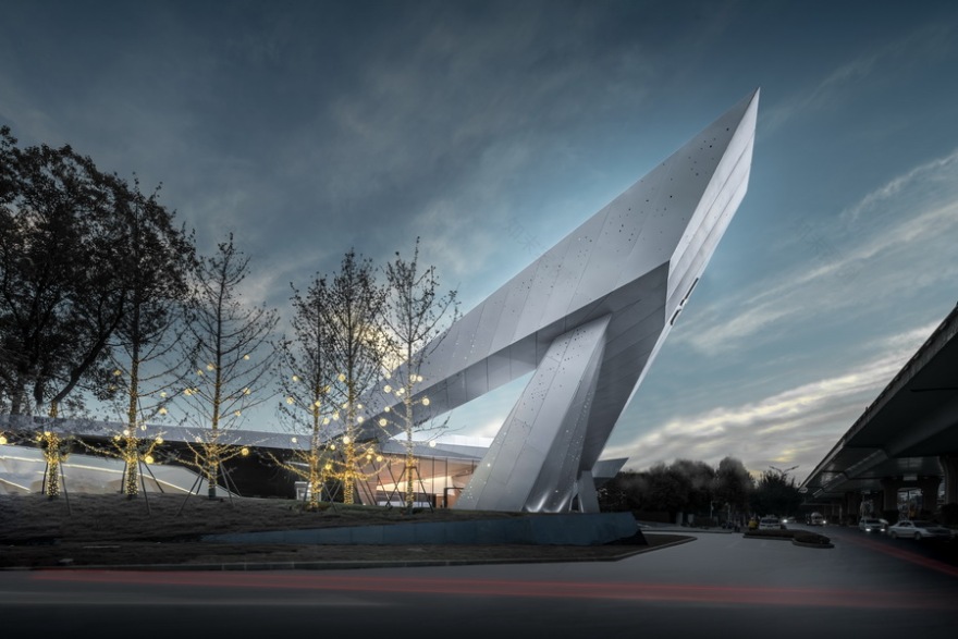 上海天华建筑设计丨武汉万科城市之光展示中心 建筑设计 丨中国武汉-34