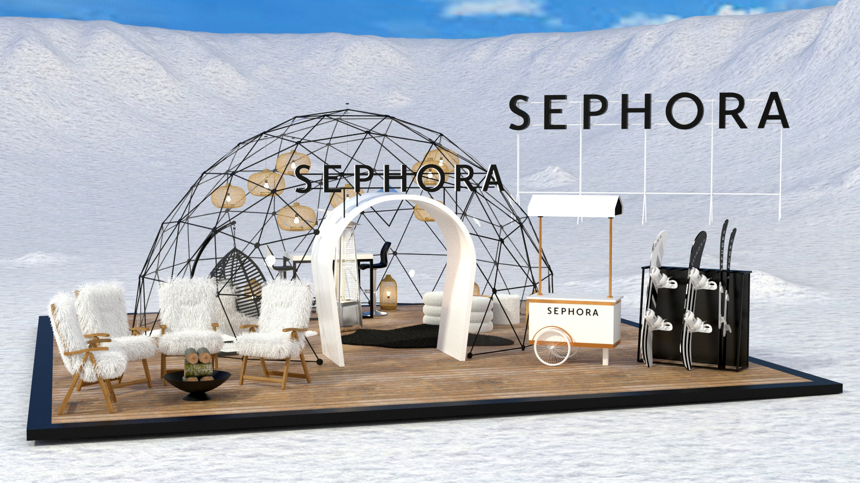 Sephora Dome Winter Event-0
